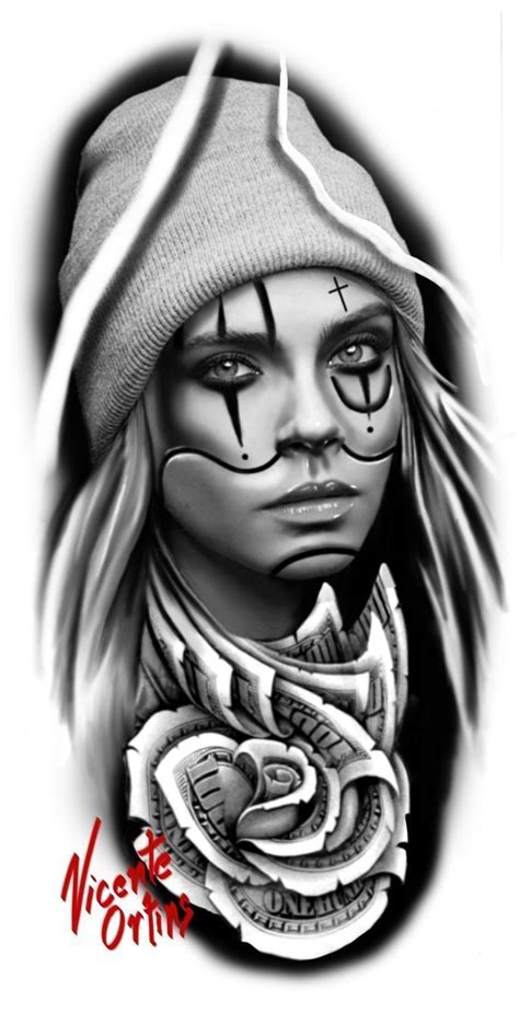 tatuaje chicano mujer|55 ideas de Chicanas 